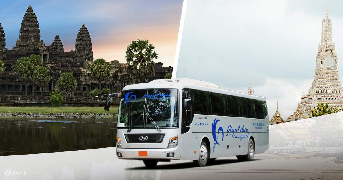 Shared Bus Transfer between Siem Reap and Bangkok by Giant Ibis, Siem Reap, Cambodia Klook